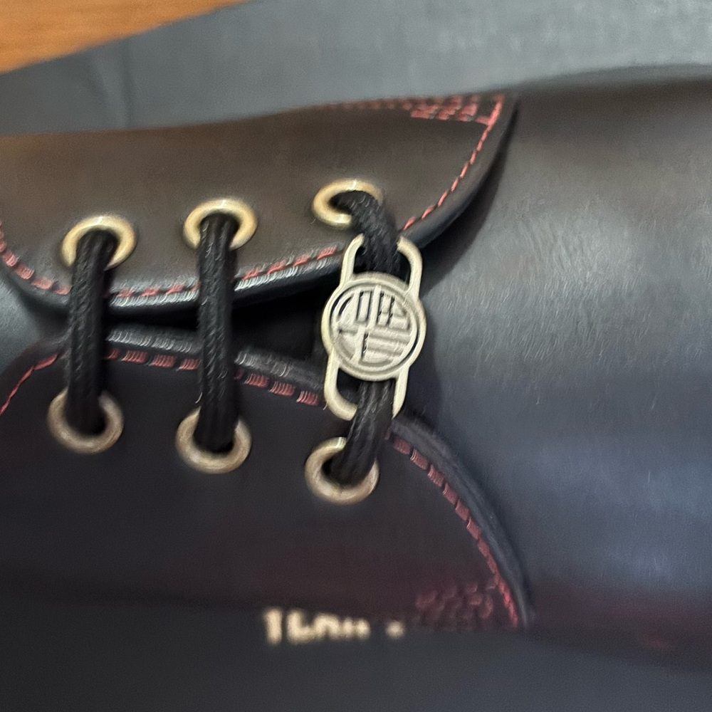 Dr. Martens Lunar New Year Black and Red 1461 Oxfords (Year of the Rabbit) - Picture 9 of 14